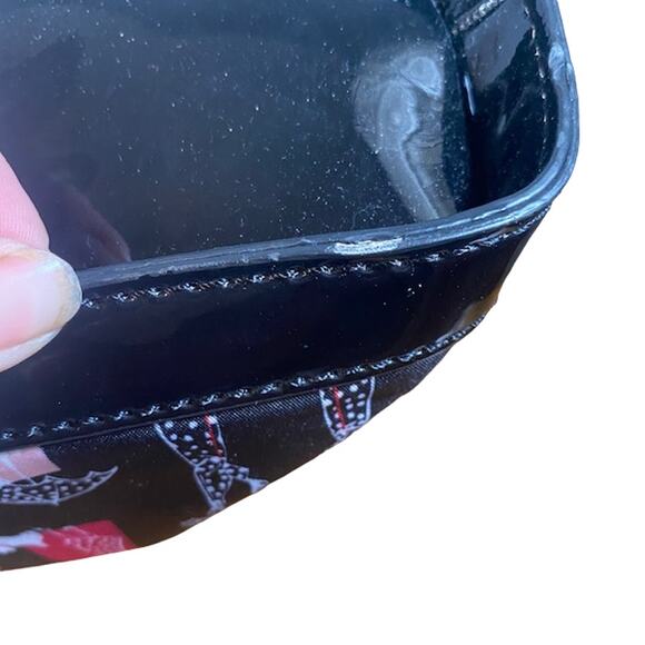 Lulu Guinness London Scottie Dog Shoulder Bag Small Tote Women - Picture 4 of 12